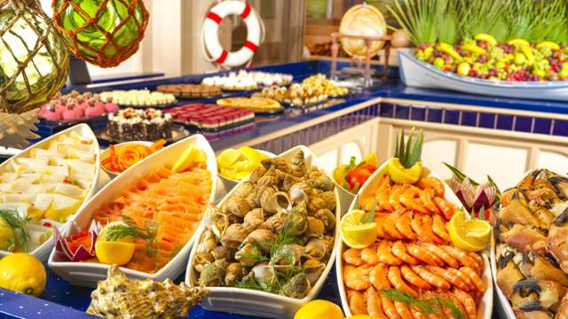 Cape Cod — Buffet-Bereich