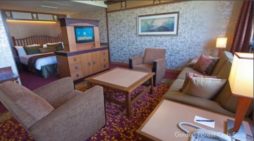 Disneys Hotel Sequoia Lodge – Golden Forest Club Suite